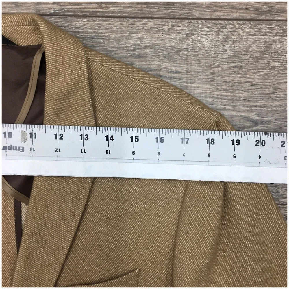 HUGO BOSS Mens Wool Cotton Blazer Sport Coat Casual Jacket Size 42R MILES4 Suit